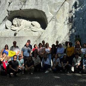 Lucern with the group