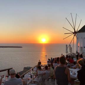 Sunset at Oia