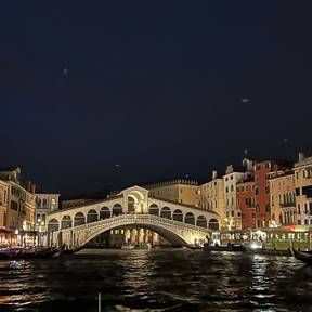 Venice by night