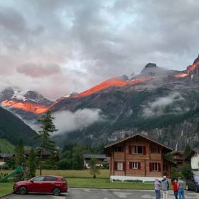 Fire and Ice in Kandersteg