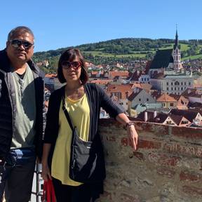 Cesky Krumlov, spectacular view!