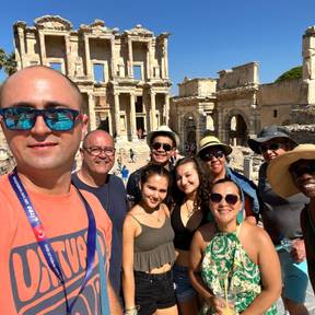 Our group with our tour guide Ege