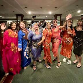 Our Egyptian night during the Nile cruise
