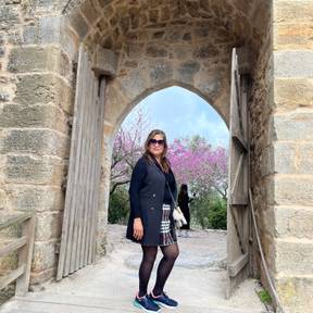 The entrance at The Cadtilo De Obidos