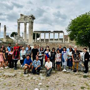At Pergamon.
