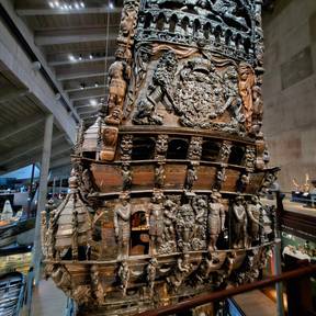 Vasa Ship that had been under water for 300 years