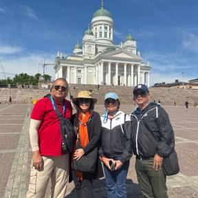 Helsinki with new friends!