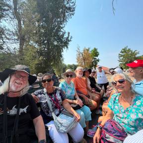 The wagon ride